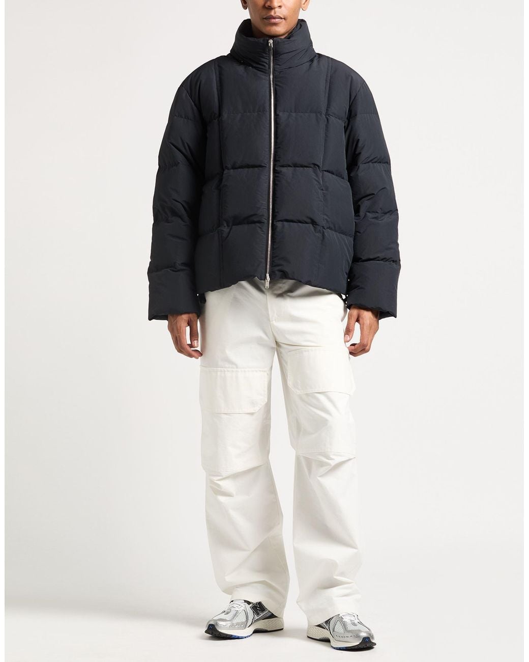Jil Sander Black Puffer Polyester for men