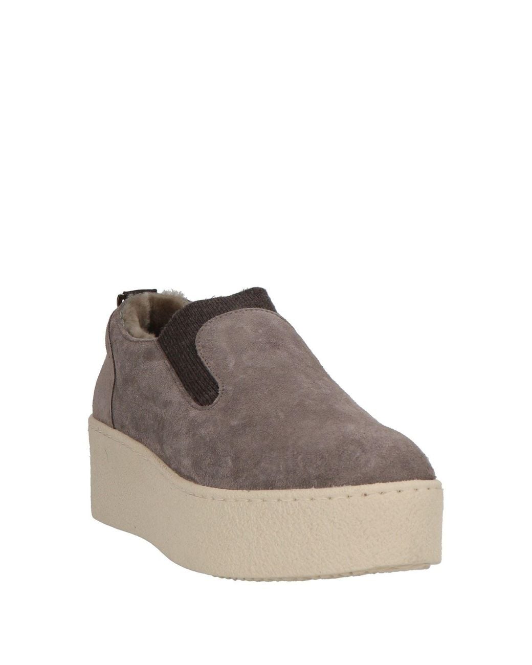 Agnona Brown Trainers