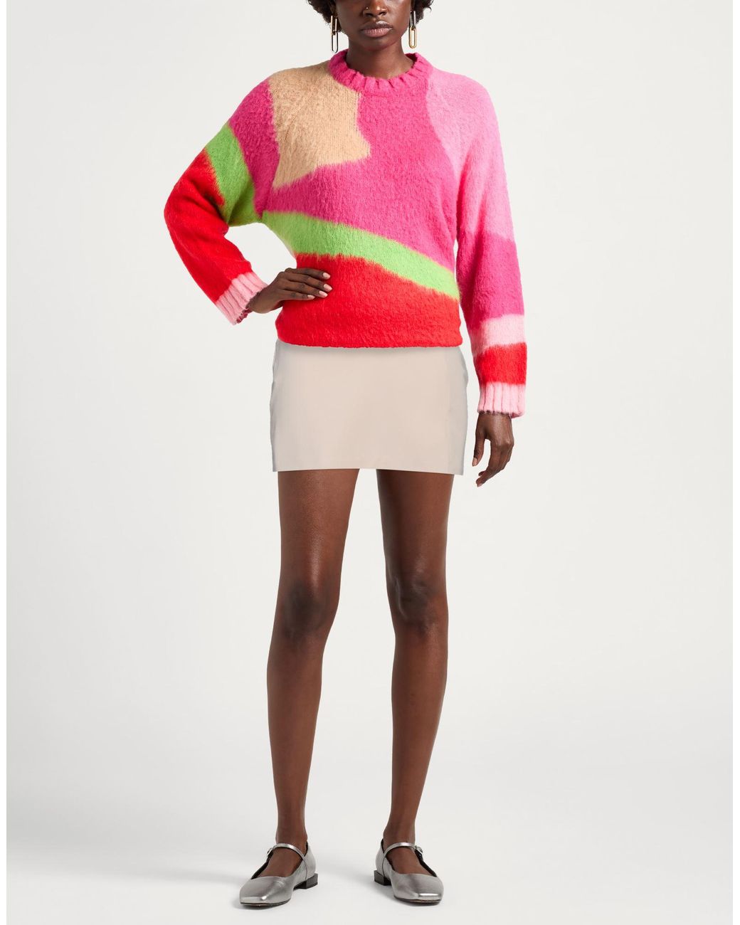 Berna Natural Mini Skirt