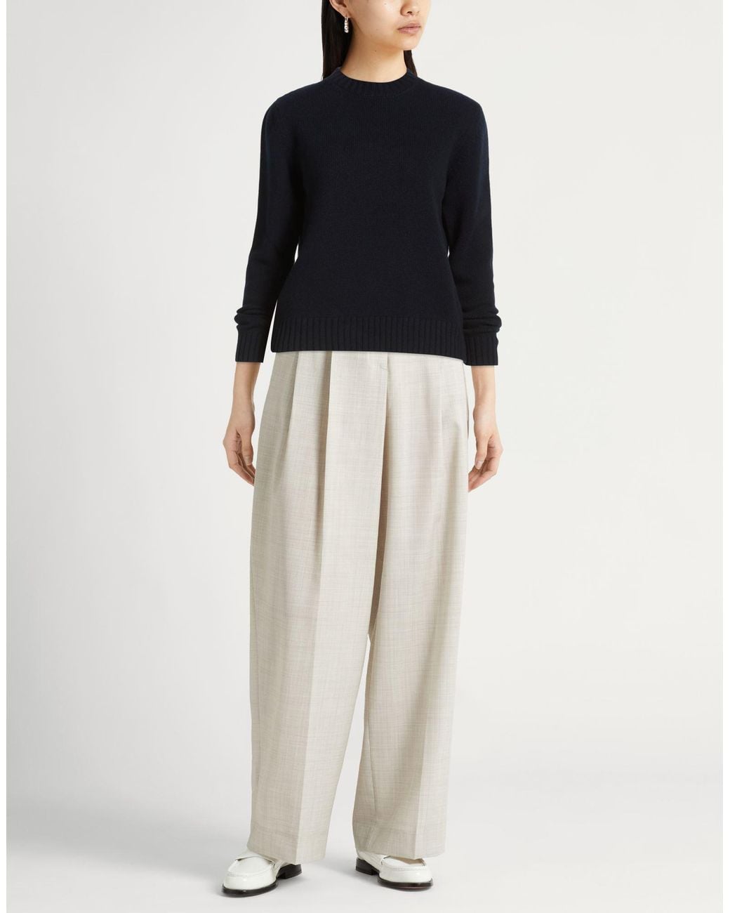 Moorer Blue Sweater Wool, Cashmere