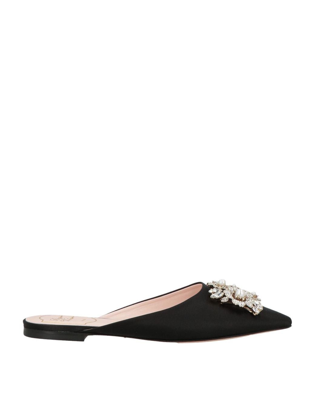 Roger Vivier White Mules & Clogs
