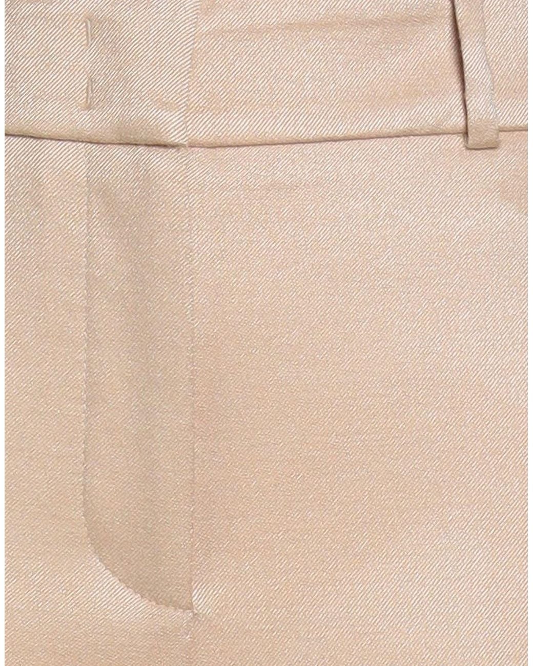 Peserico Natural Pants Virgin Wool, Viscose, Polyamide, Elastane