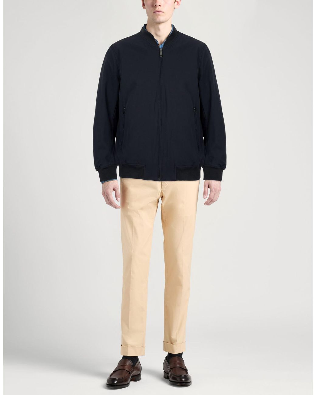 Emporio Armani Blue Jacket for men