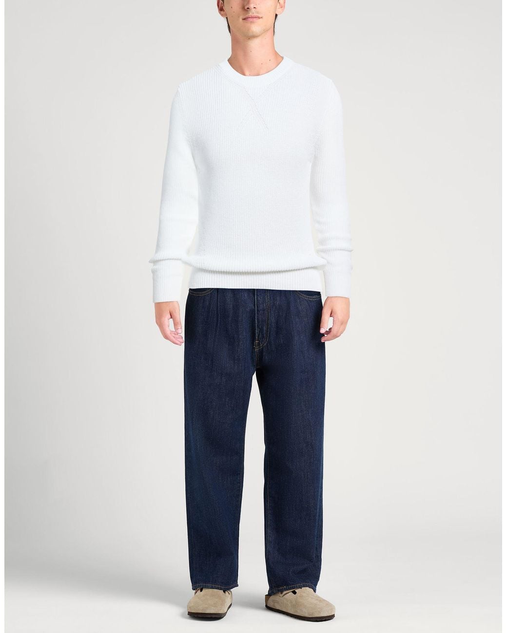 Pullover Alpha Studio de hombre de color White