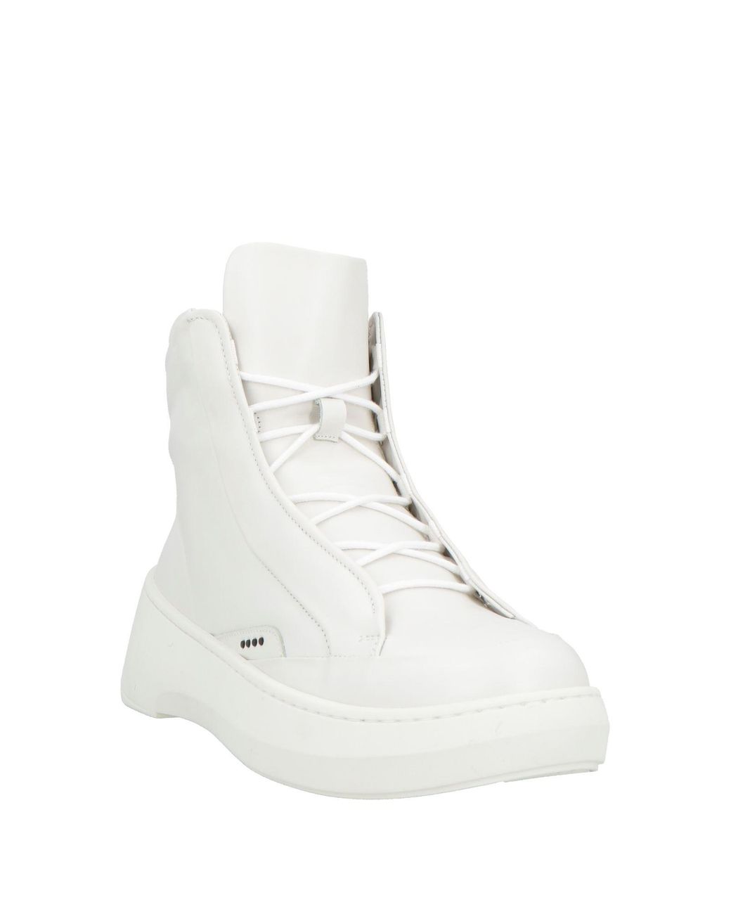 Hevò White Sneakers Leather for men