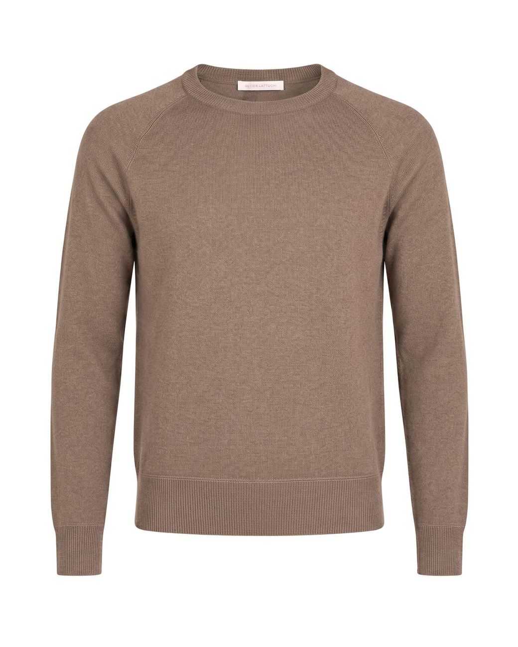 Oliver Lattughi Brown Sweater Cashmere for men