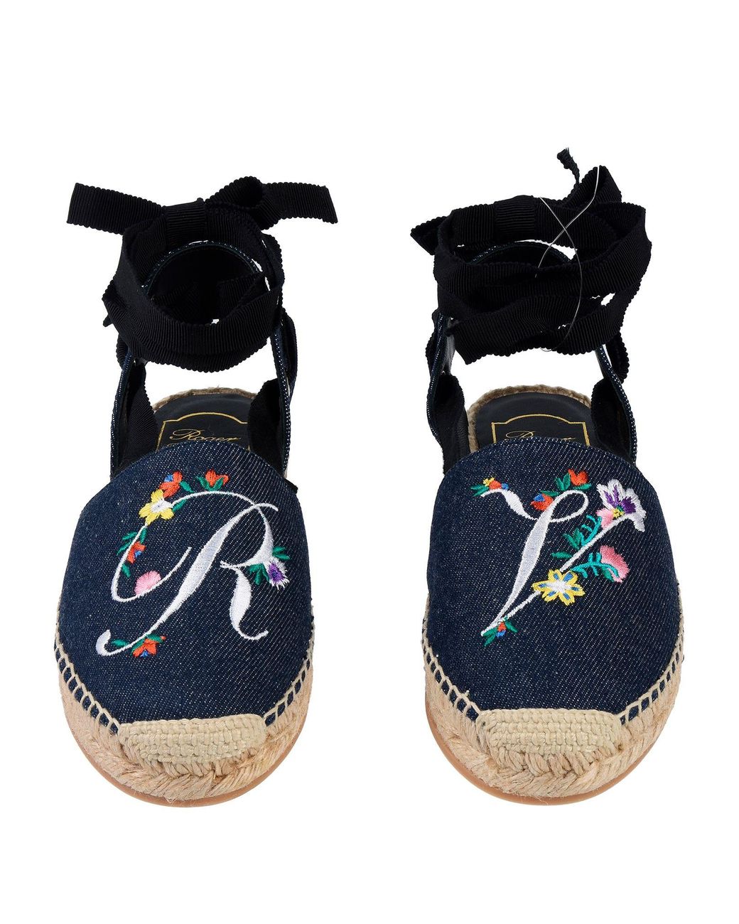Roger Vivier Blue Espadrilles