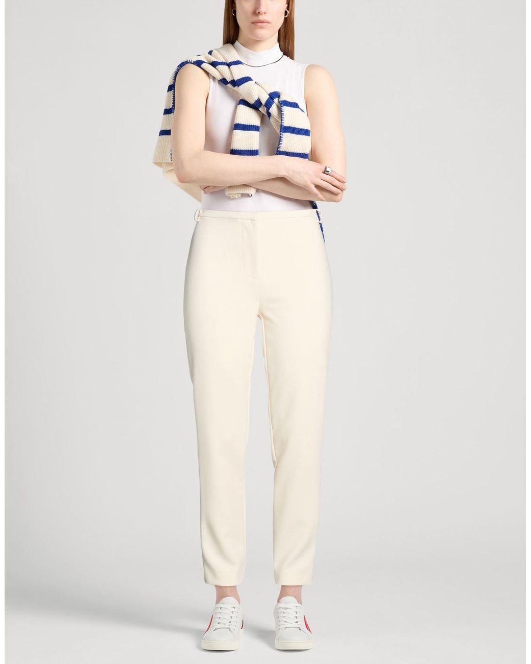Patrizia Pepe White Trouser