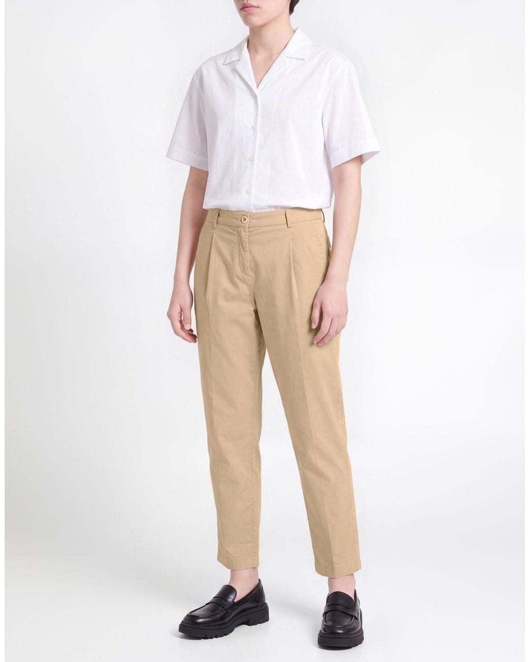 RE_HASH Natural Pants Cotton, Lyocell, Elastane