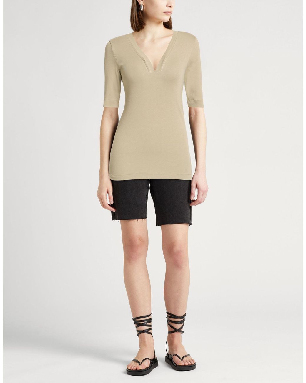 Brunello Cucinelli Natural T-Shirt
