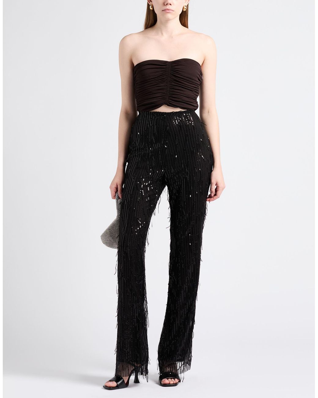 WEILI ZHENG Black Pants