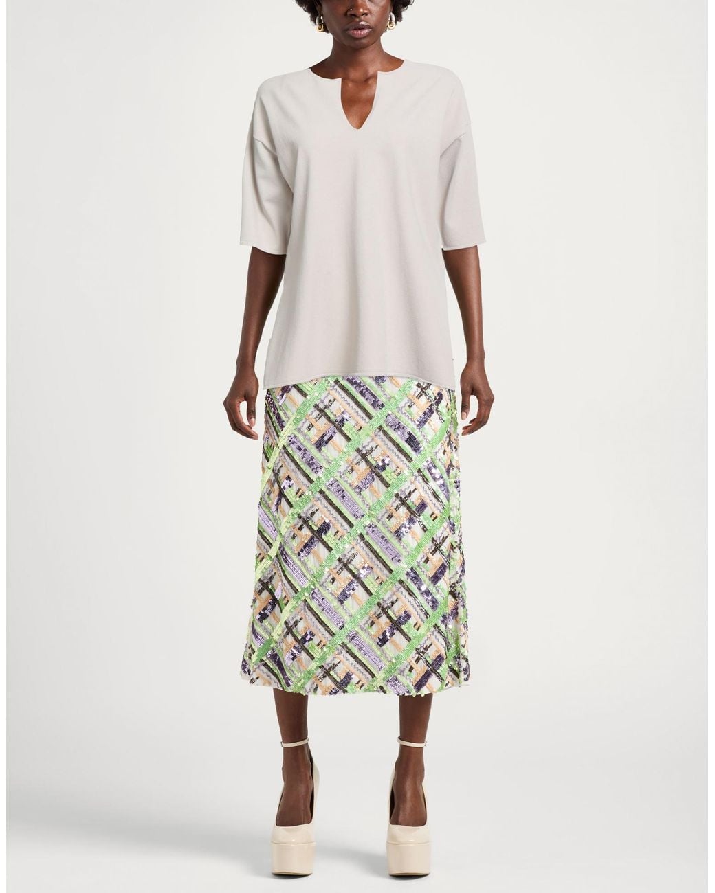 Kangra White Sweater Viscose