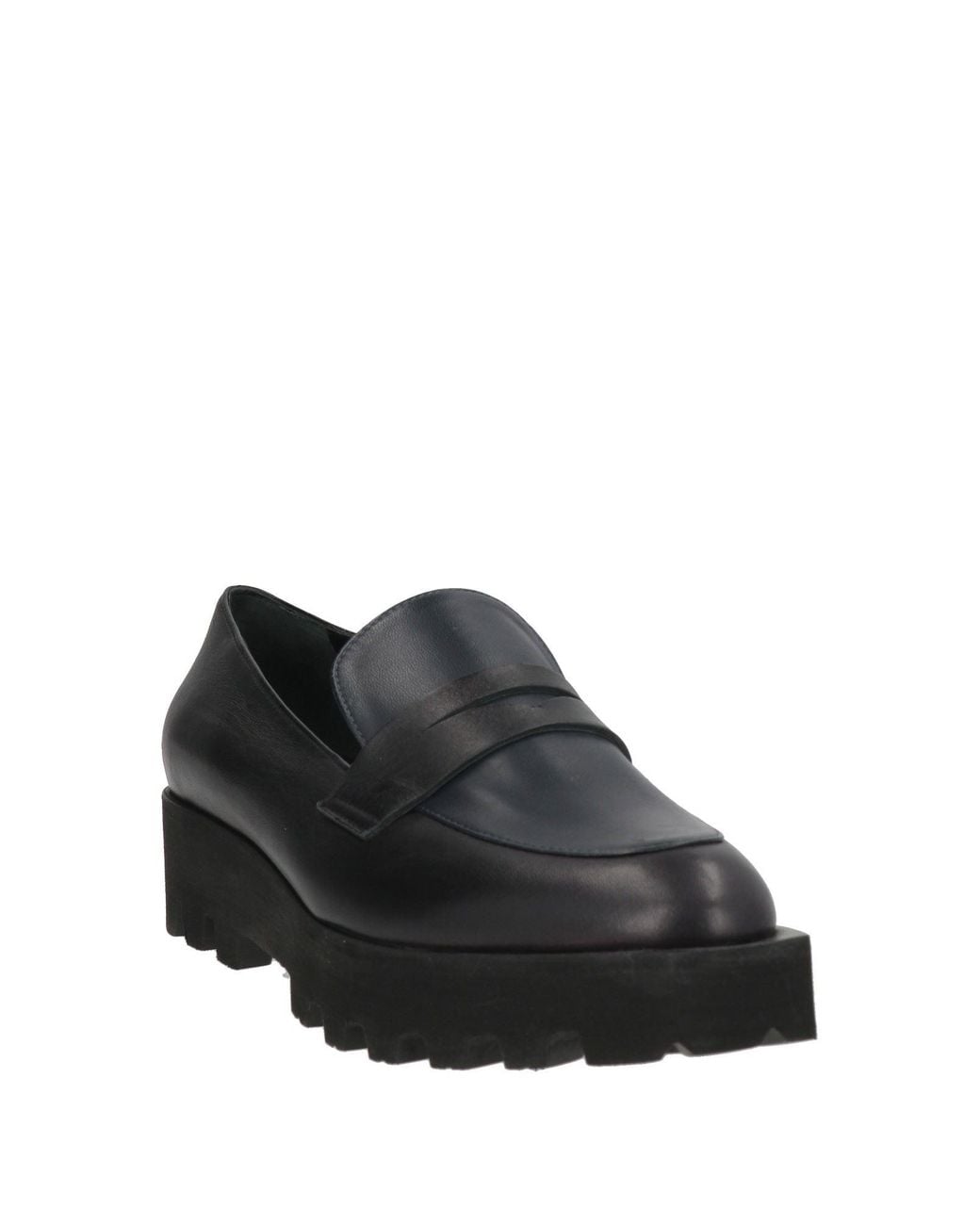 Cerruti 1881 Black Loafers Sheepskin