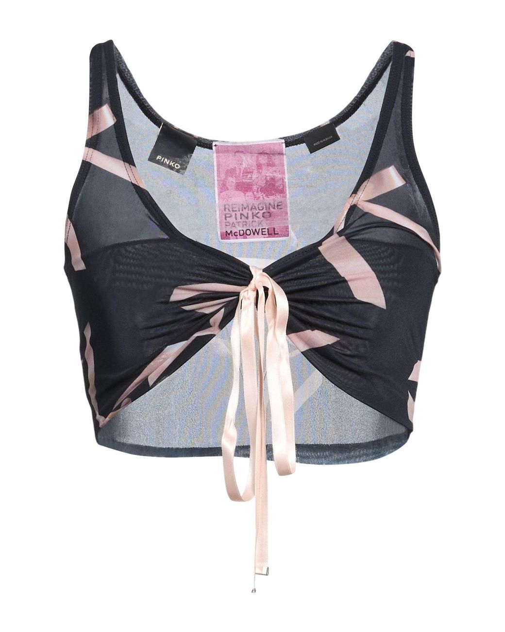 Pinko Black Top Polyamide, Elastane