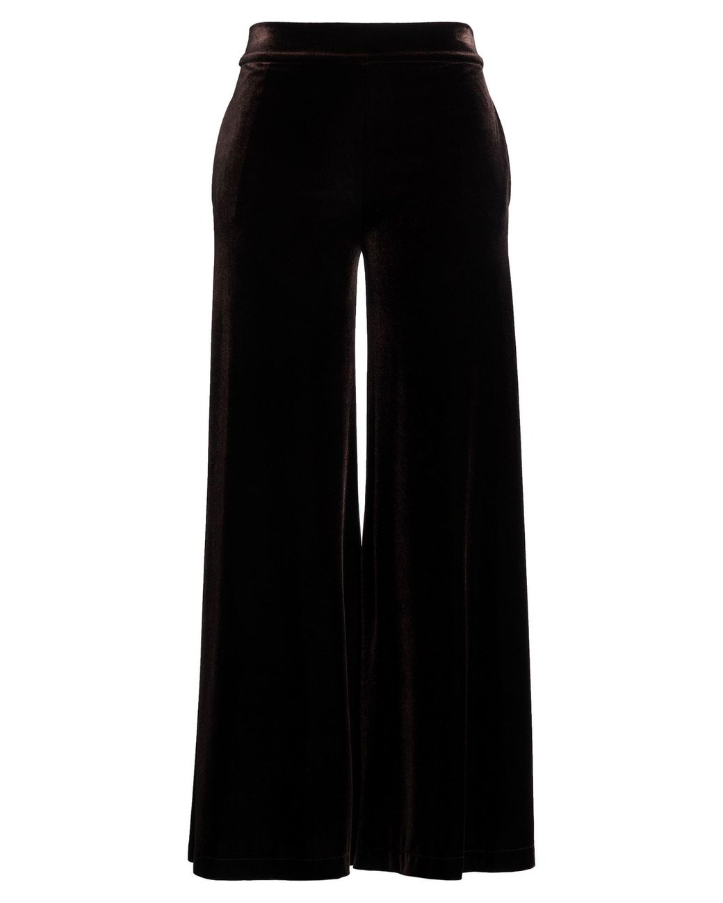 D.exterior Black Pants Polyester, Elastane