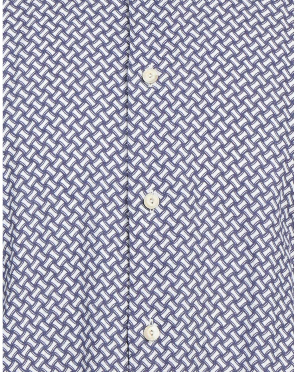 Drumohr Blue Shirt for men