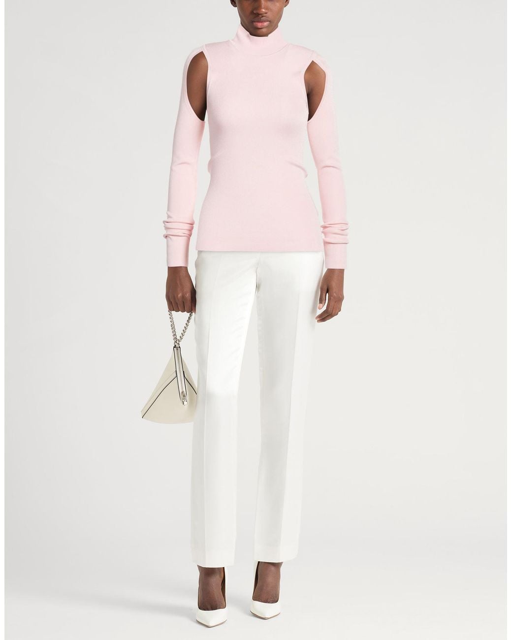 Helmut Lang Pink Turtleneck