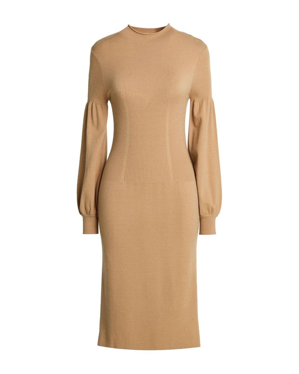 Twinset Natural Midi Dress