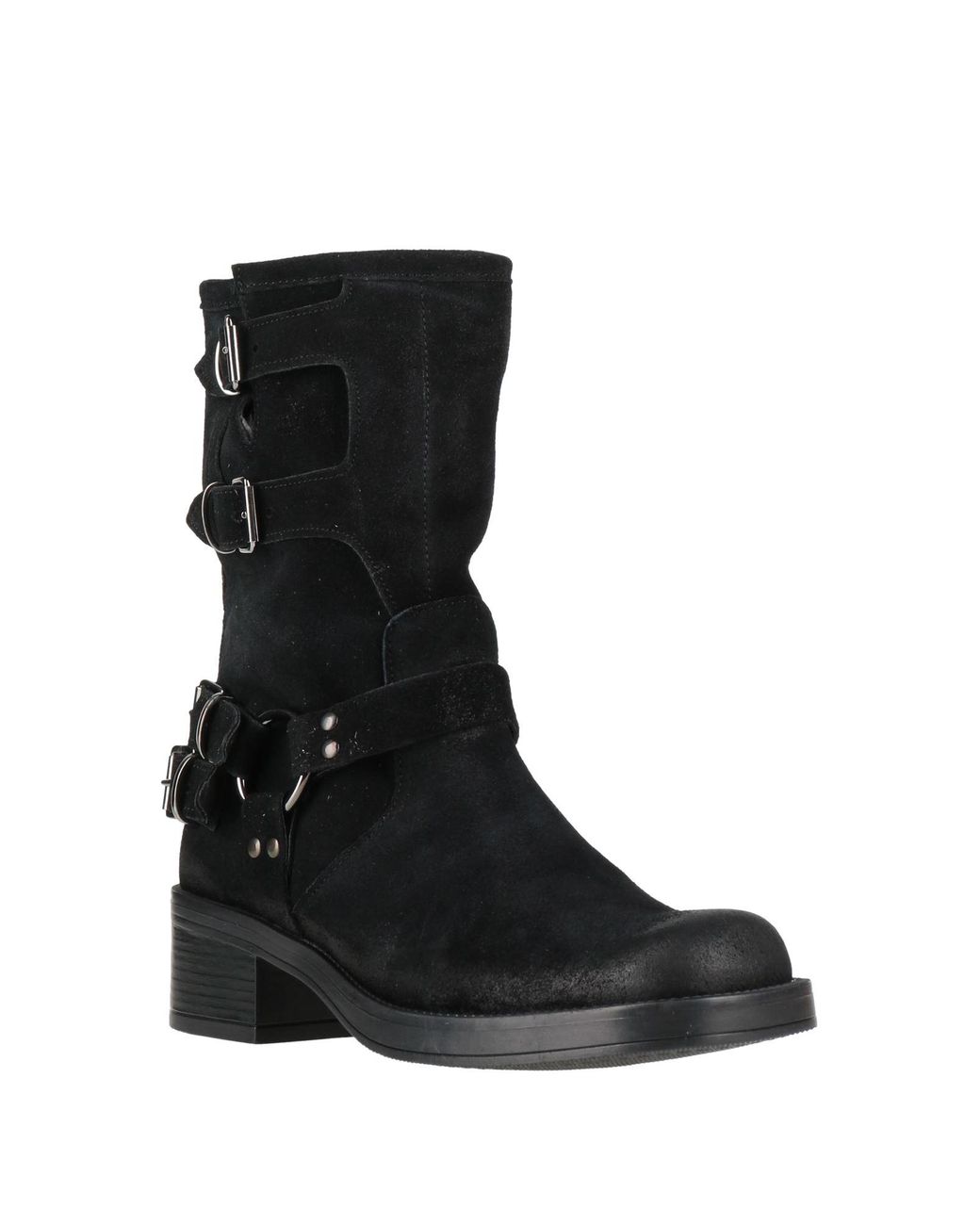 Divine Follie Black Ankle Boots