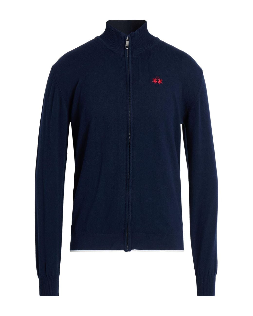 La Martina Blue Cardigans for men