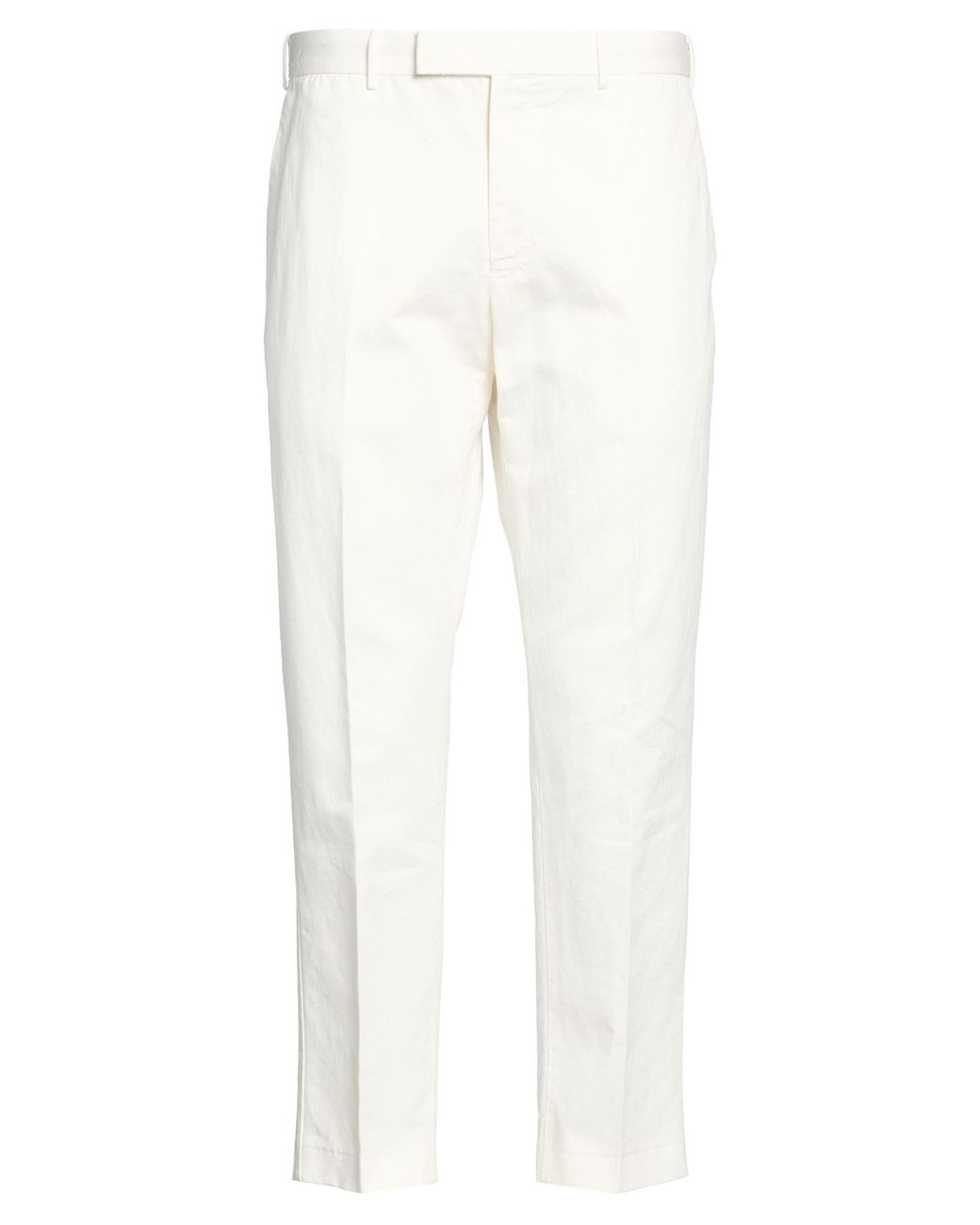 PT Torino White Trouser for men