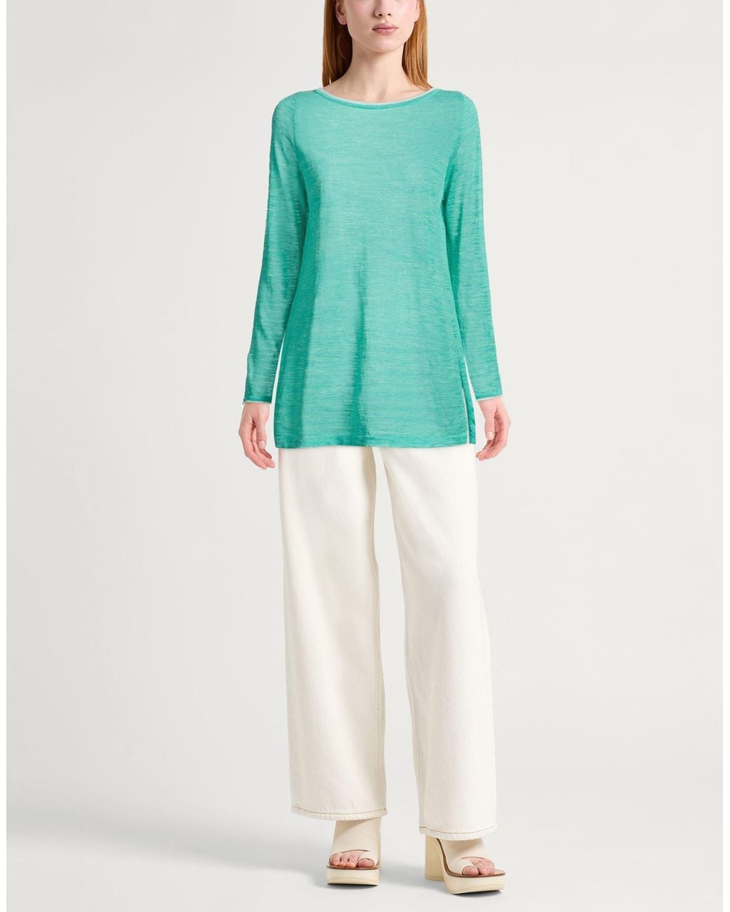 Pullover Maliparmi de color Green