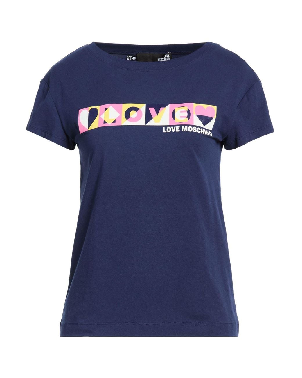 Love Moschino Blue T-Shirts