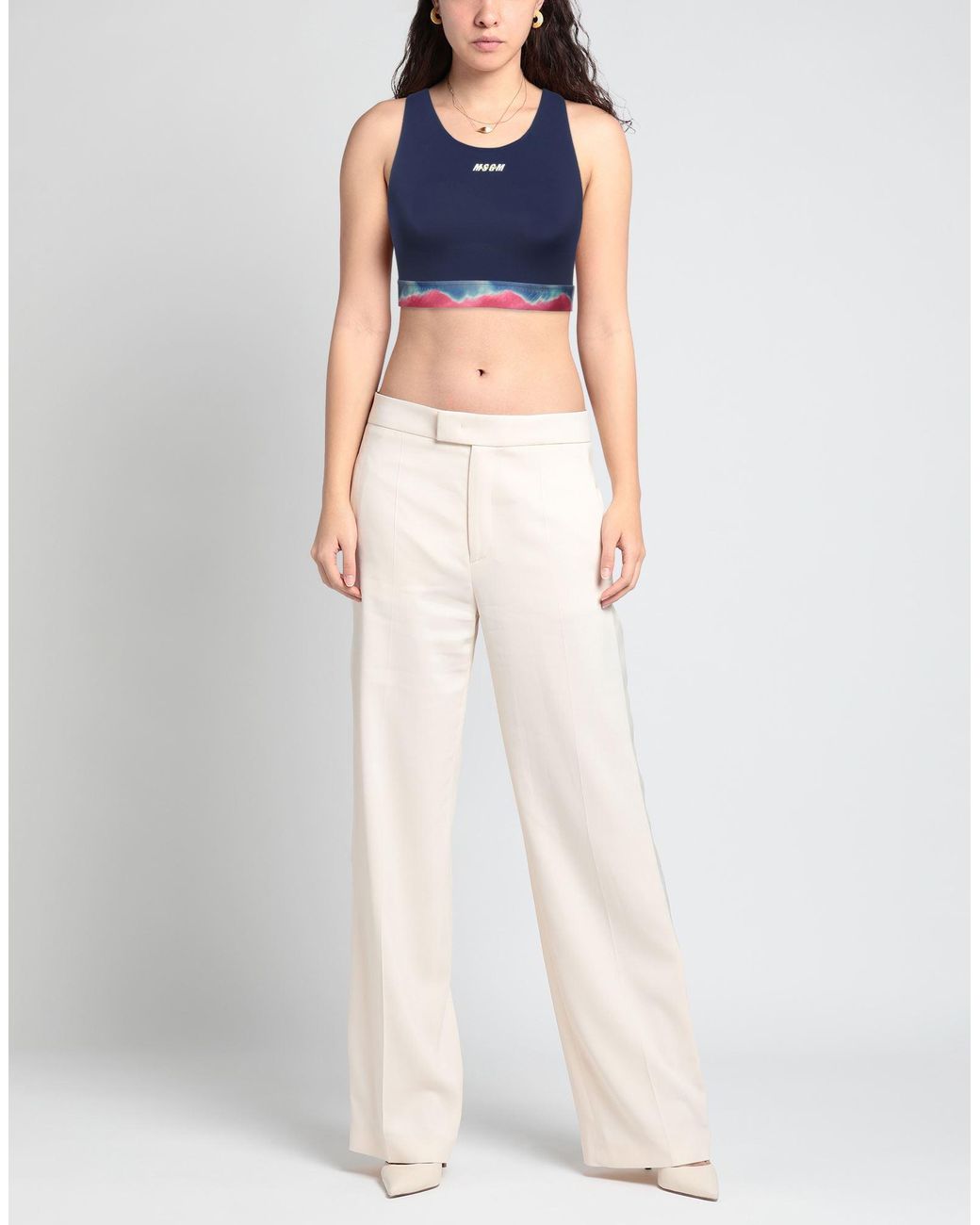MSGM Blue Top