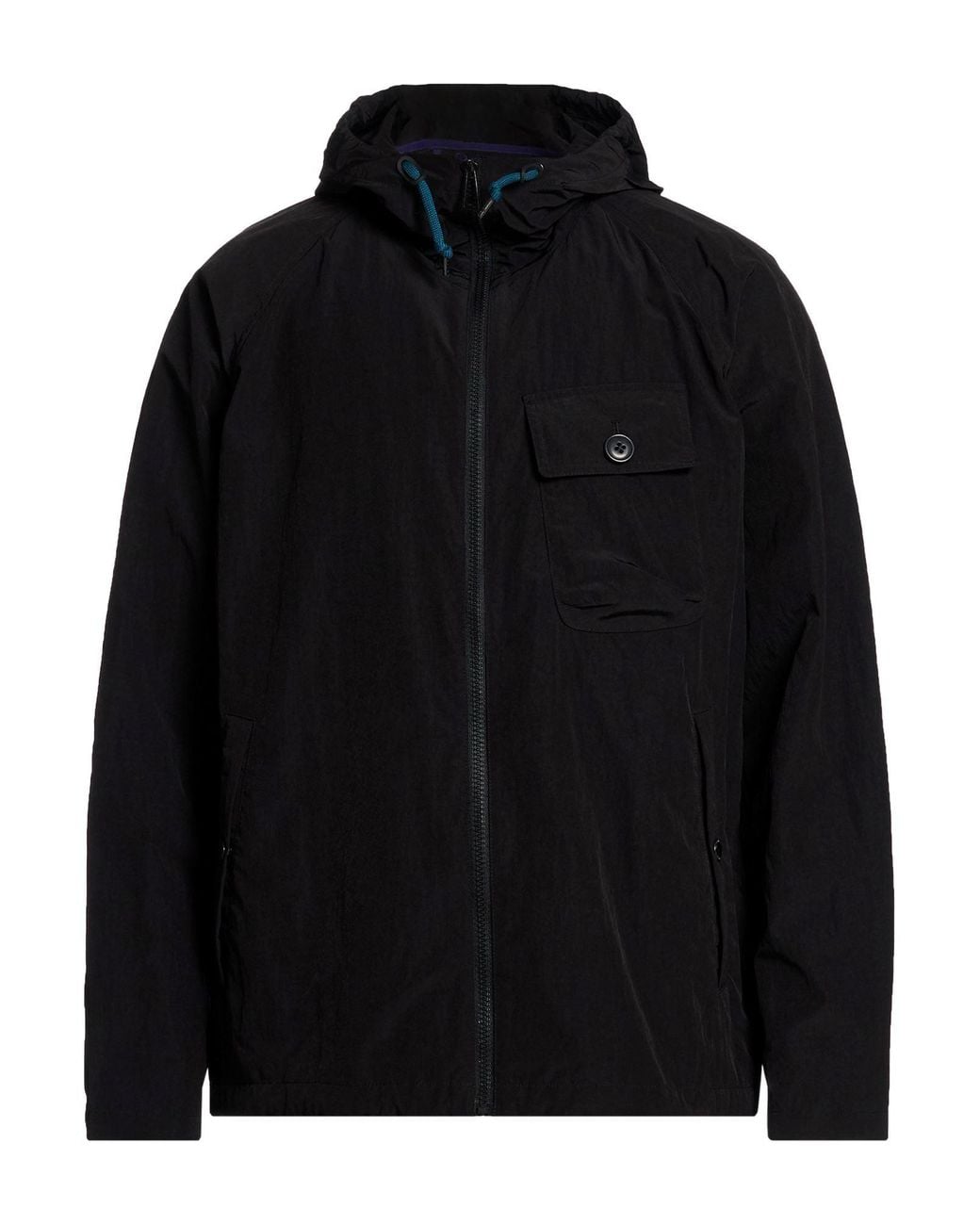 Paul Smith Black Jacket Nylon, Polyester for men