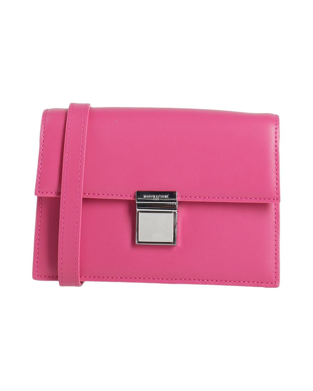 Maison Kitsuné Pink Cross-Body Bag