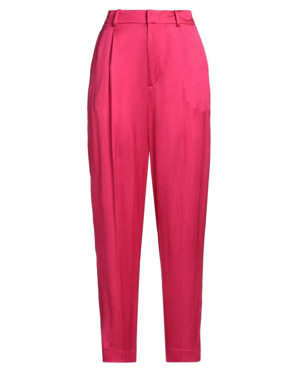 PT Torino Red Fuchsia Pants Viscose