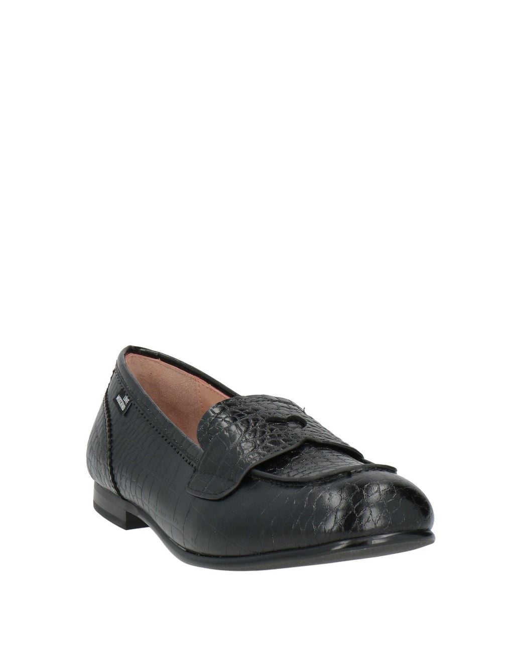 Love Moschino Black Loafers Leather
