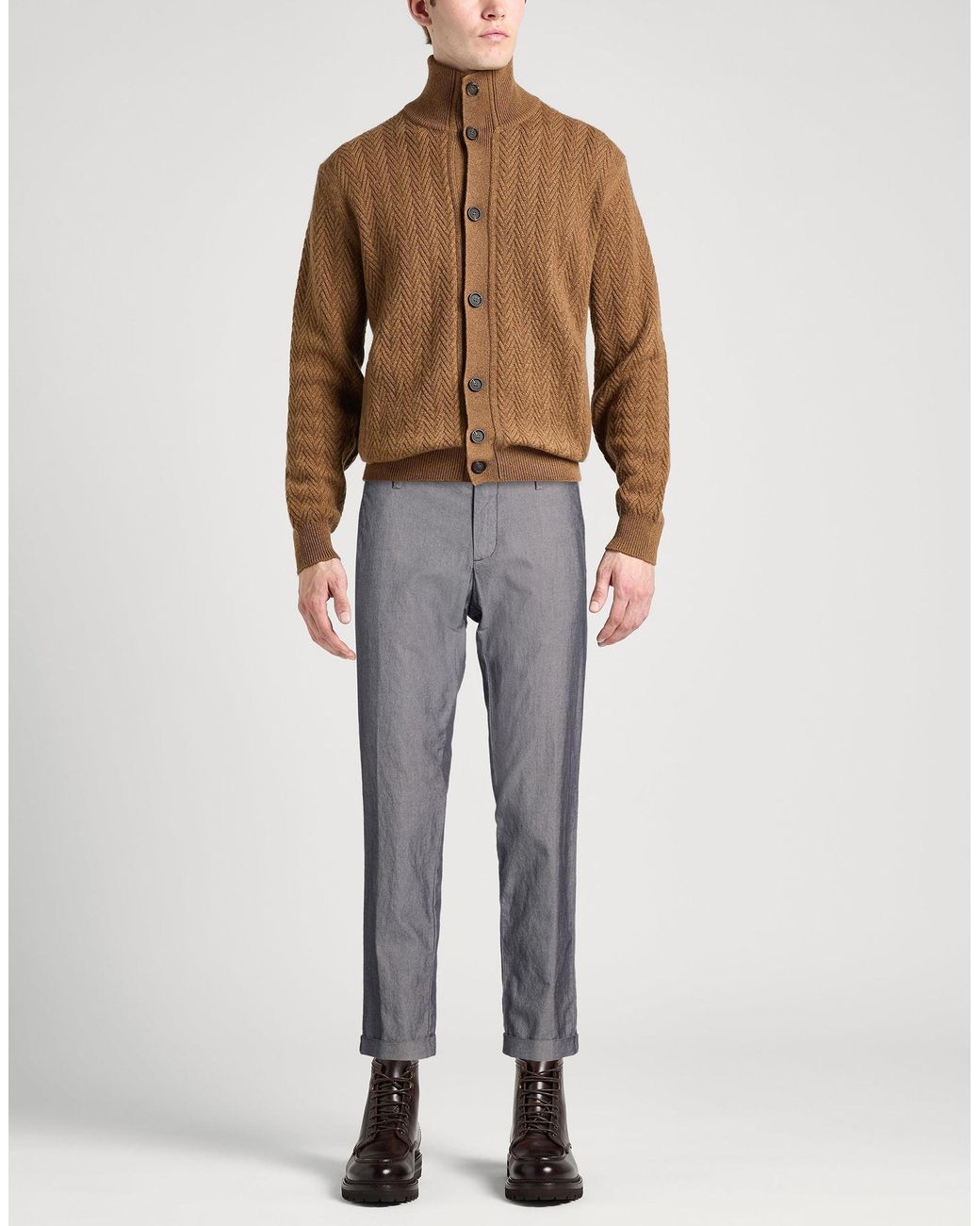 AT.P.CO Gray Trouser for men