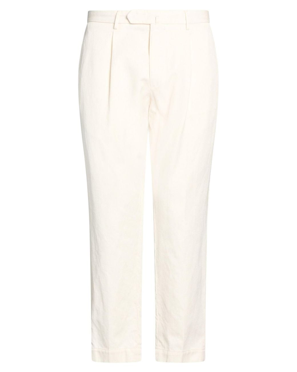 Santaniello White Pants for men