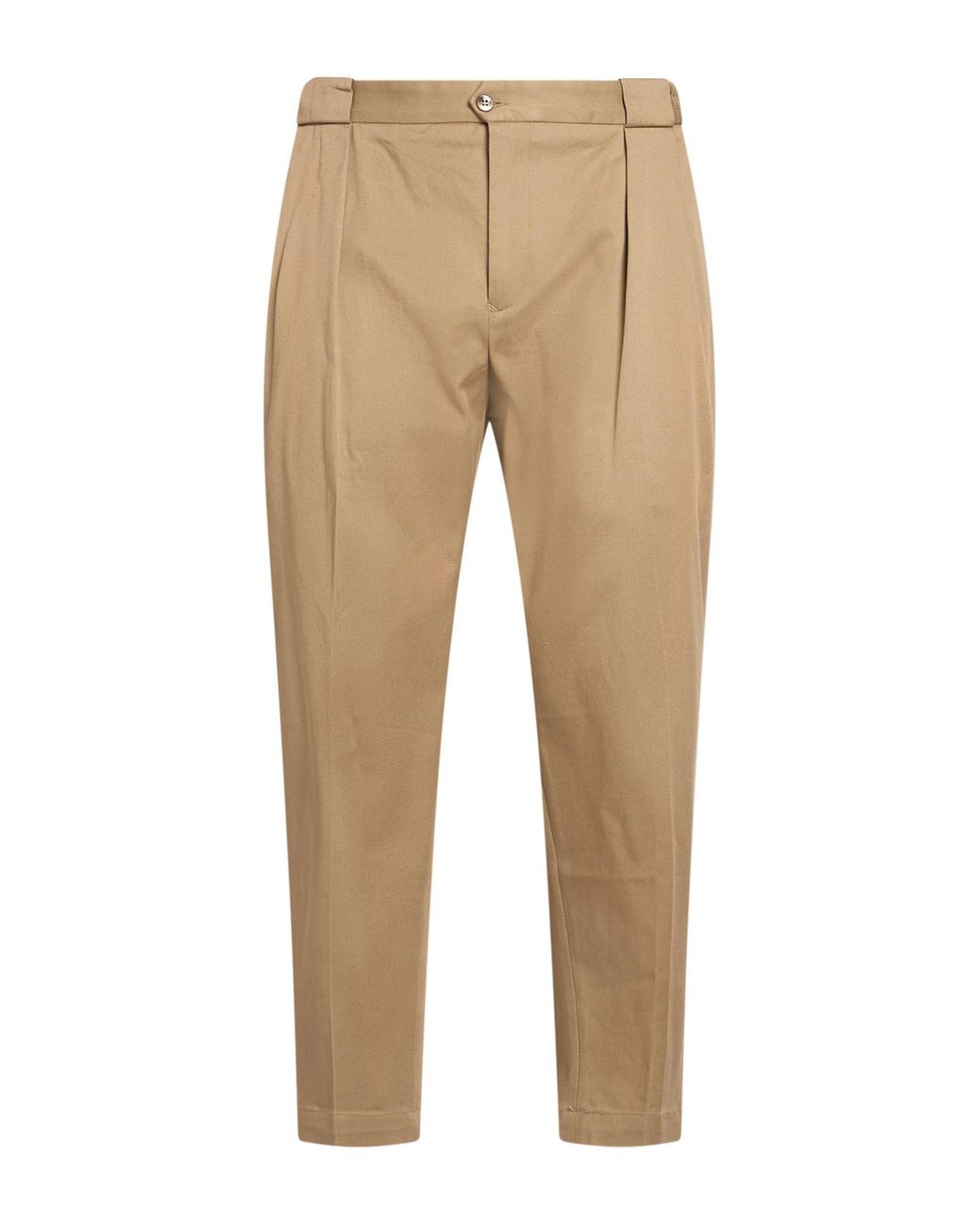 L.b.m. 1911 Natural Taupe Pants Cotton, Elastane for men