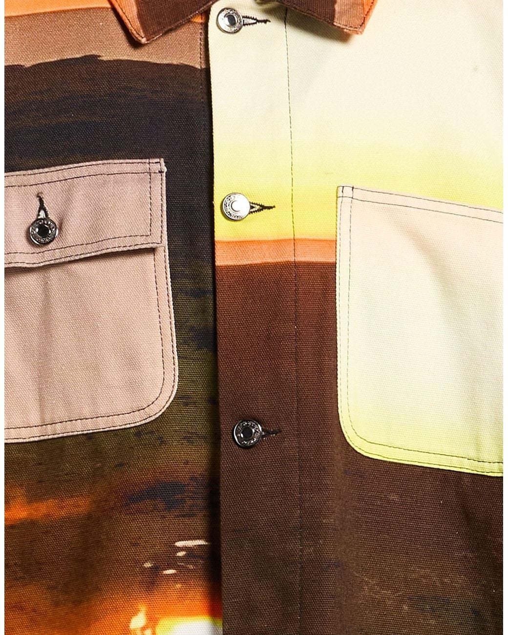 MSGM Orange Jacket Cotton for men