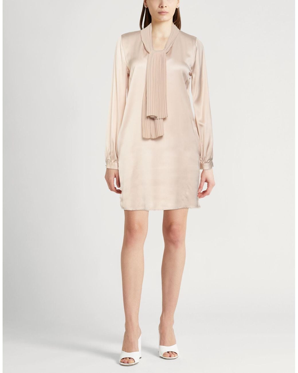 Liu Jo Natural Mini Dresses