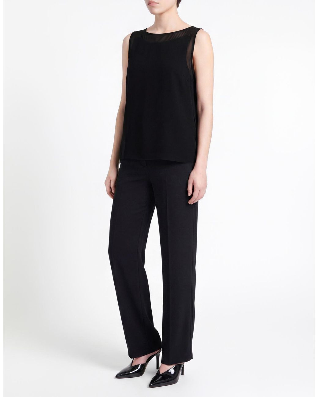 Marella Black Top Polyester