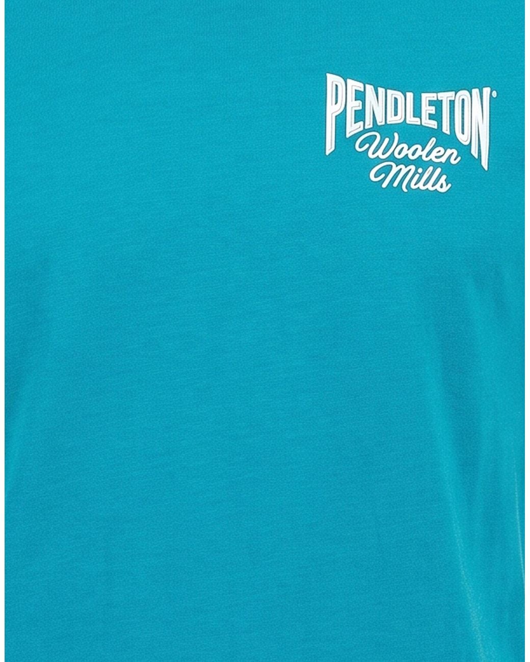 Pendleton Blue T-Shirts for men