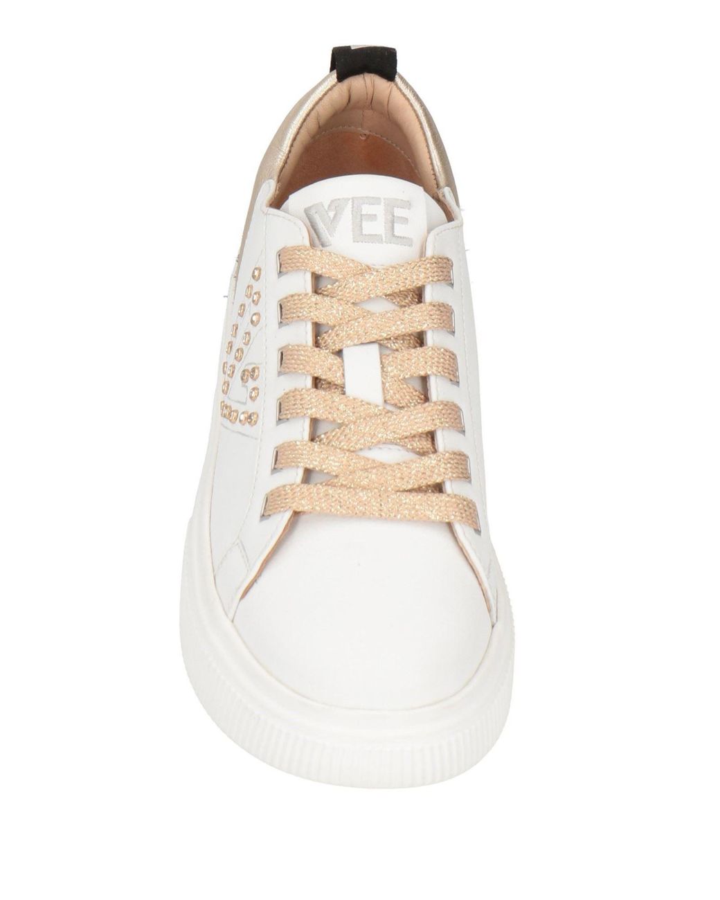 Emanuélle Vee Natural Sneakers Leather