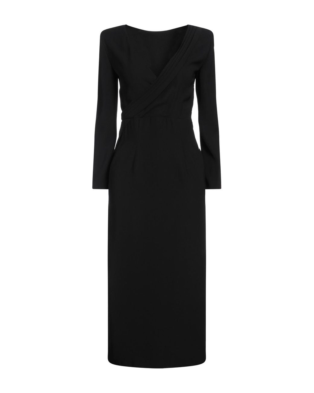 Emporio Armani Black Midi Dress