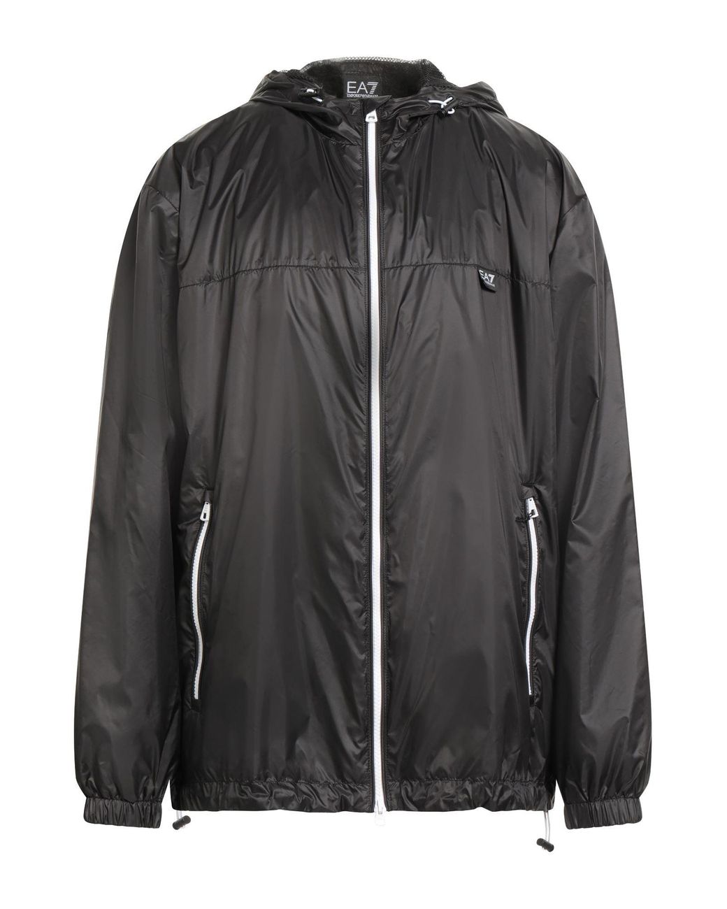 EA7 Black Jacket for men