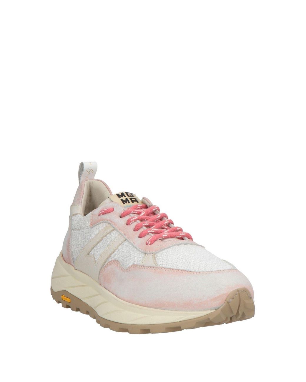 Moma Pink Sneakers Leather