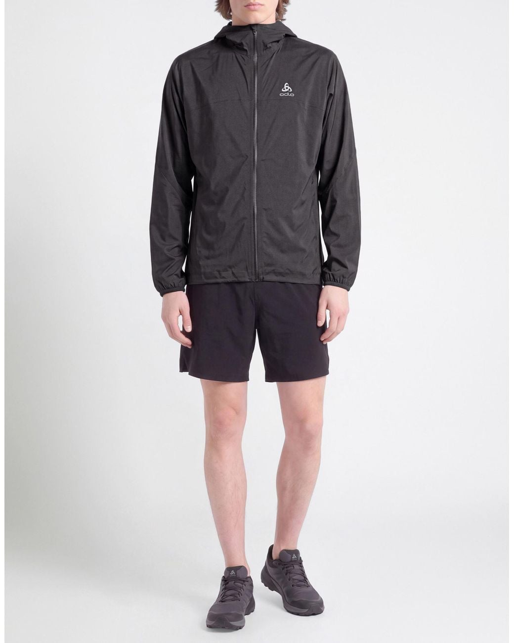Odlo Gray Jacket Recycled Polyester for men