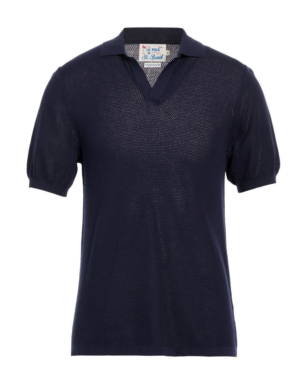 Polo Mc2 Saint Barth de hombre de color Blue
