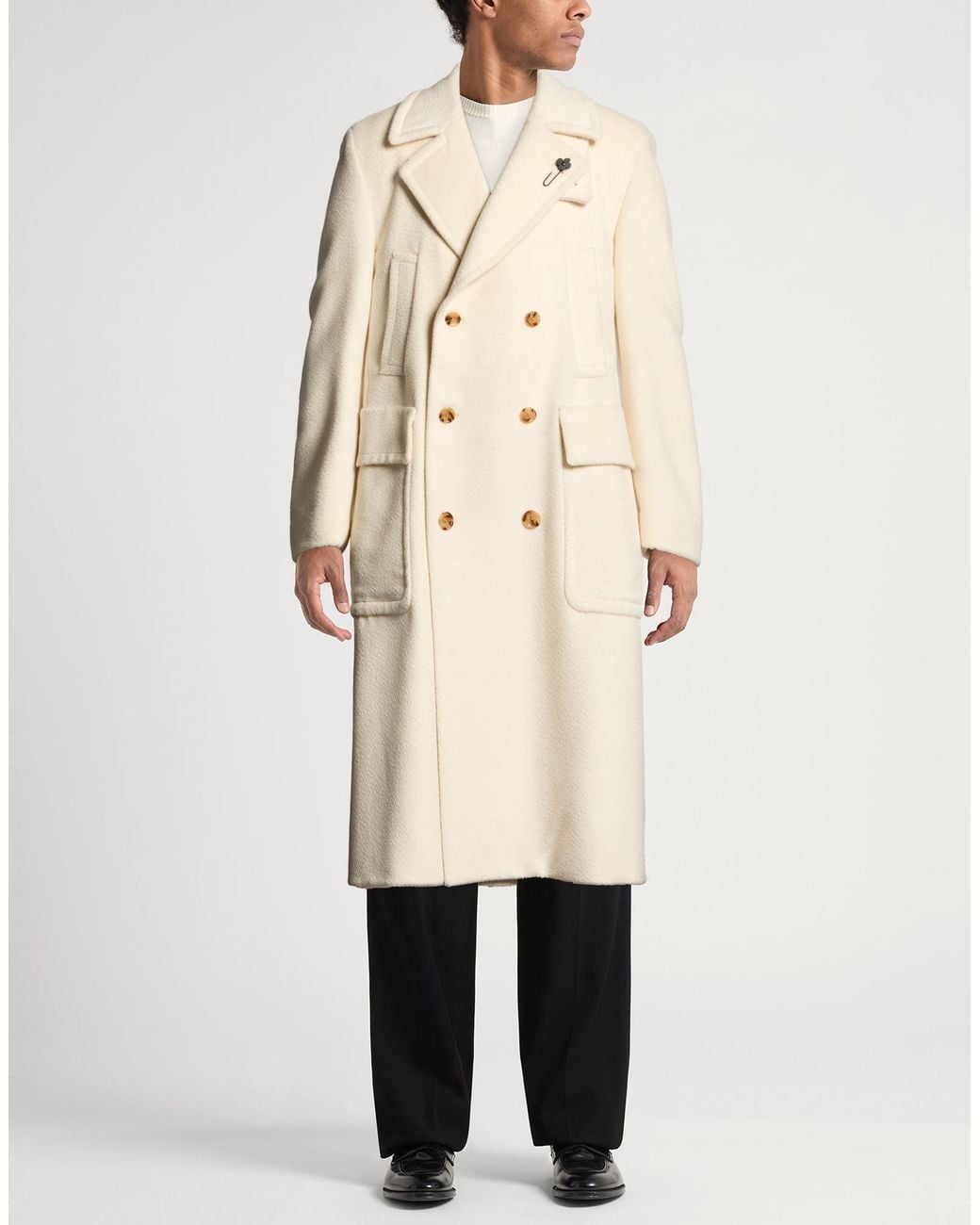 Cappotto di Lardini in Natural da Uomo