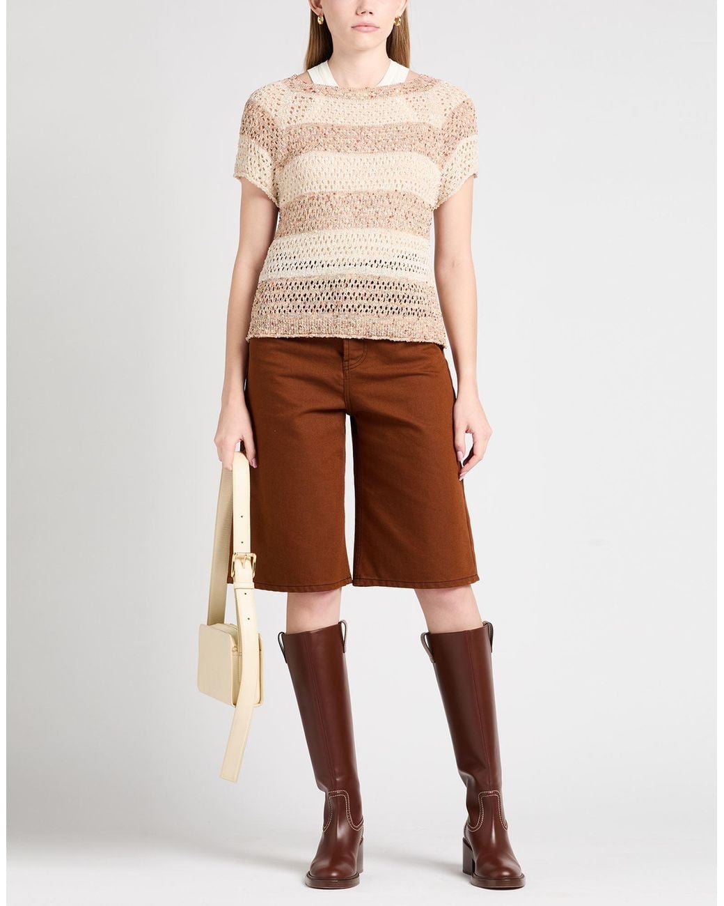 B.yu Multicolor Sweater Acrylic, Polyamide