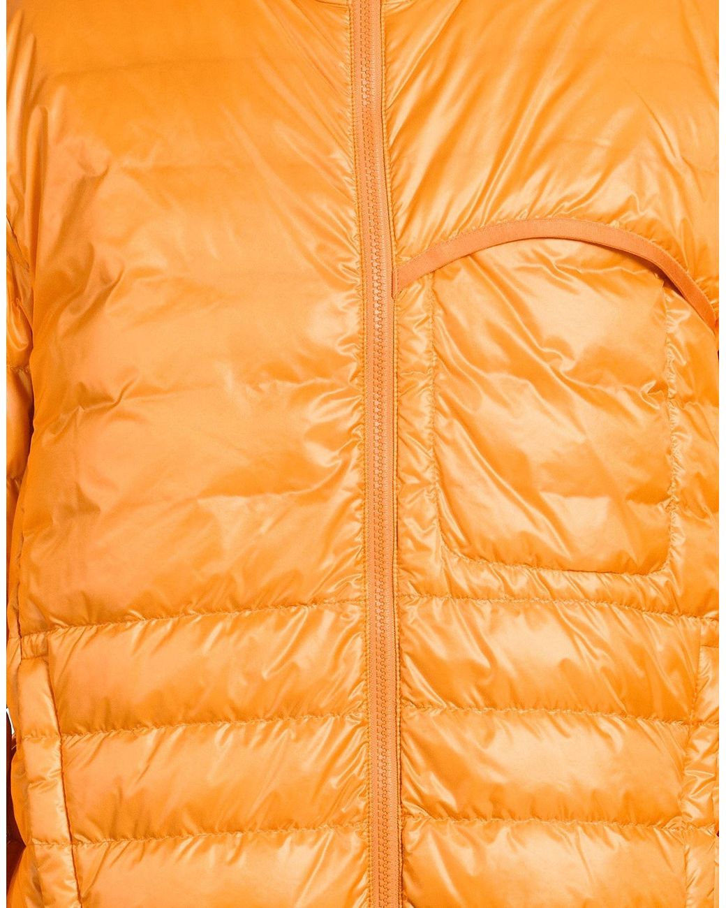 Moncler Orange Puffer Polyamide for men