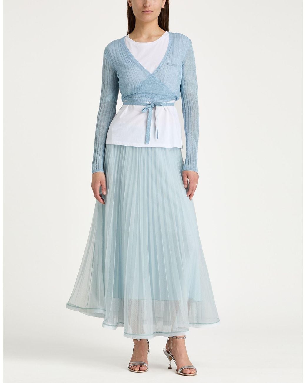 Jucca Blue Sky Wrap Cardigans Viscose, Polyamide, Polyester