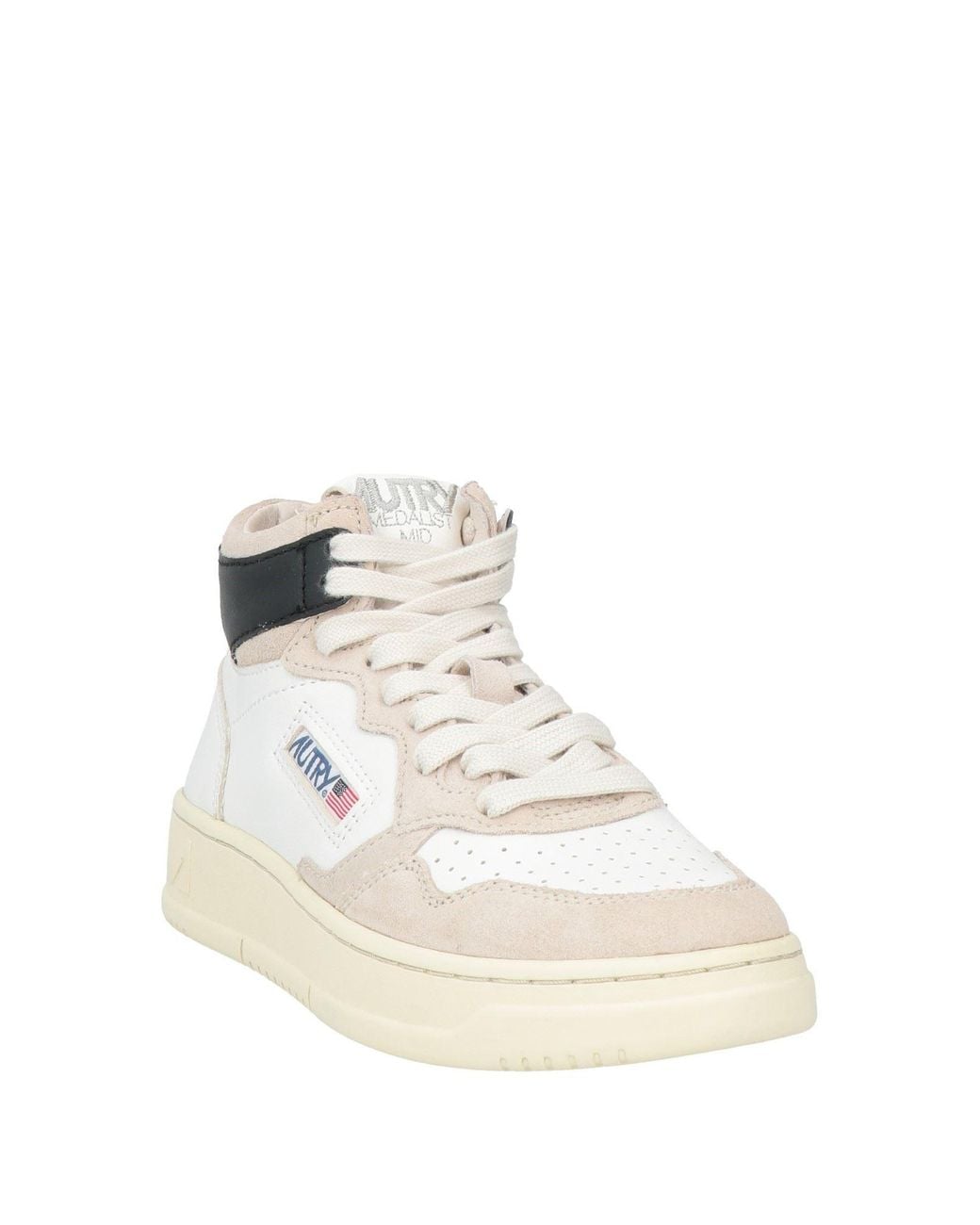 Autry White Ivory Sneakers Goat Skin